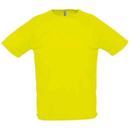 SOLS - "Sporty" T-Shirt für Herren Raglanärmel (Neon-Gelb) - Image 1