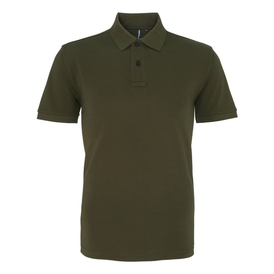 Asquith & Fox Herren-Poloshirt mit kurzen Ärmeln (Olive) - Image 1