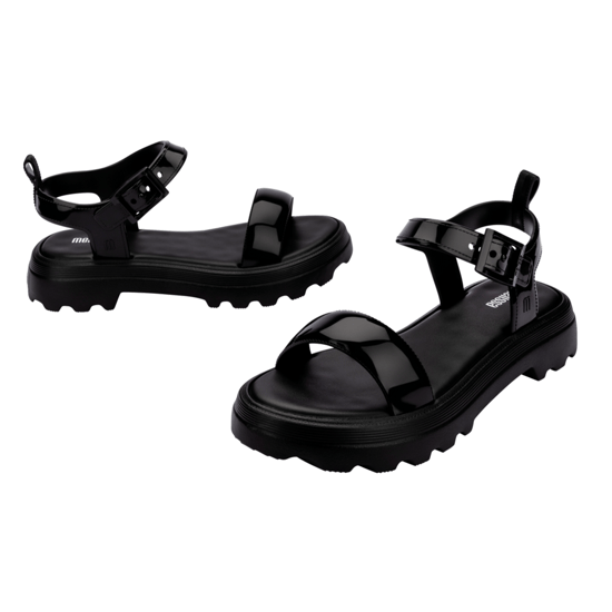 Town Sandal Black Sandal - Image 3