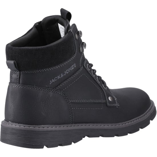 Jack & Jones Stratford Polyurethan-Stiefel für Männer in Anthrazit - Image 2