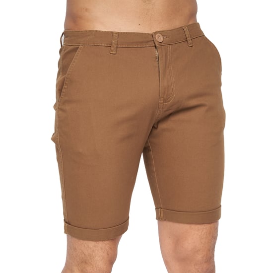 Crosshatch - "Sinwood" Shorts für Herren (Zimt) - Image 1