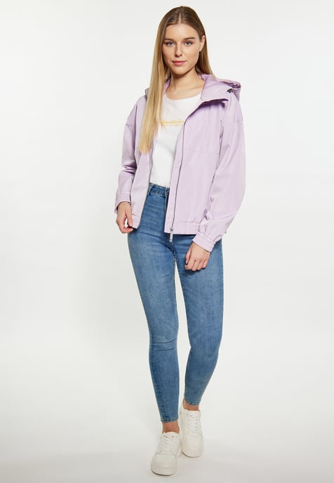 Schmuddelwedda Regenjacke Damen Helllavendel - Image 2