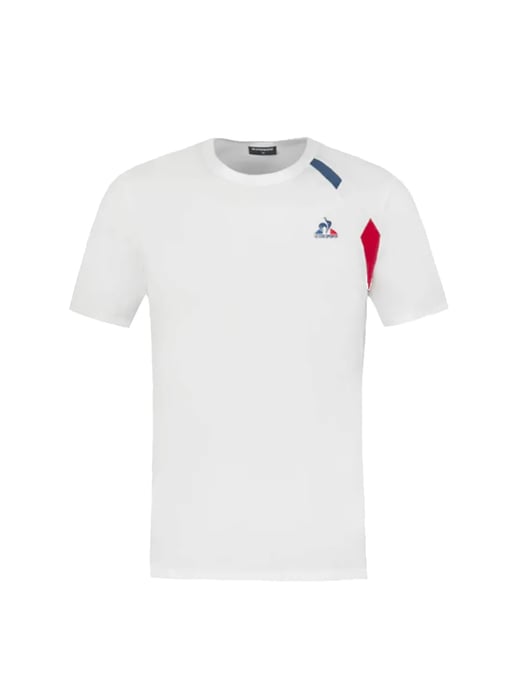 Le Coq Sportif Herren N1 Tricolor T-Shirt - Image 4