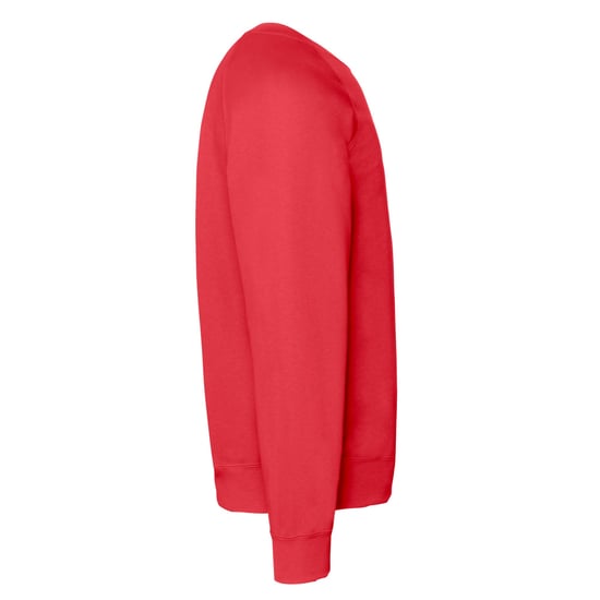 Fruit of the Loom - "Classic" Sweatshirt für Herren Raglanärmel (Rot) - Image 3