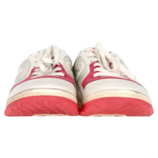 Gucci MAC80 Sneaker aus rotem Leder - Image 2