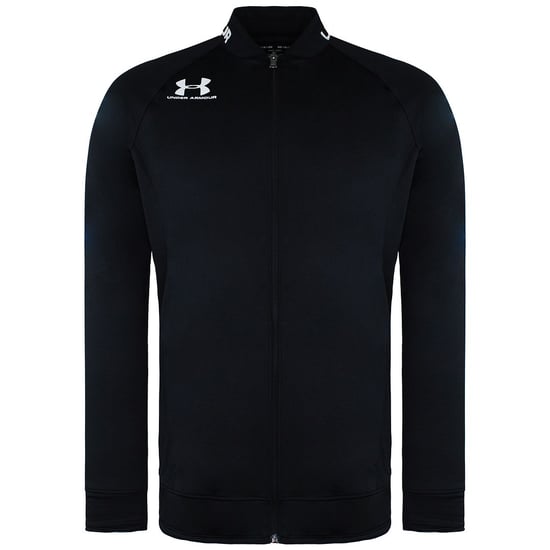 Under Armour Challenger III Black ZipUp Long Sleeve Men Track Jacket 1343919 001