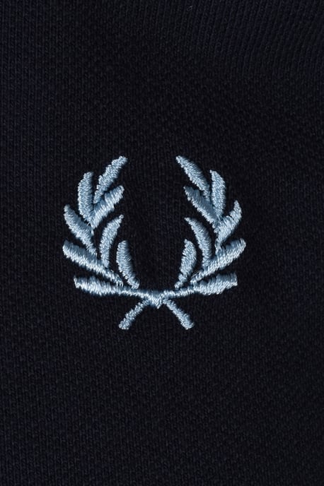 Fred Perry Das Original Made In England Polo-Shirt Marineblau - Image 3