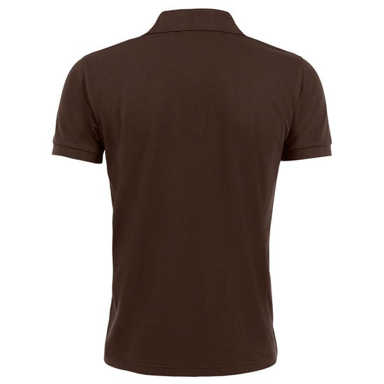 SOLs Mens Prime Pique Plain Short Sleeve Polo Shirt (Schokolade) - Image 2