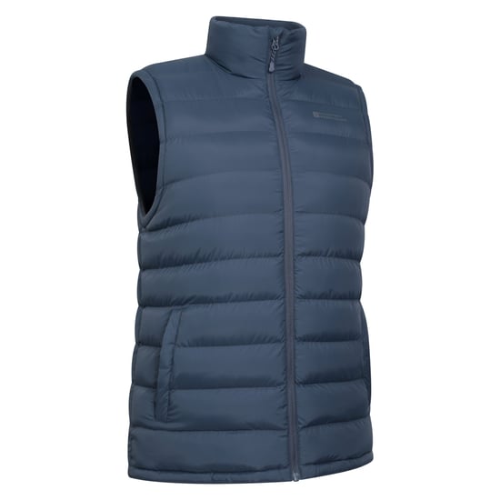 Mountain Warehouse Herren-Gepolsterte Weste Seasons mit Kunstpelzfutter (Marineblau) - Image 3