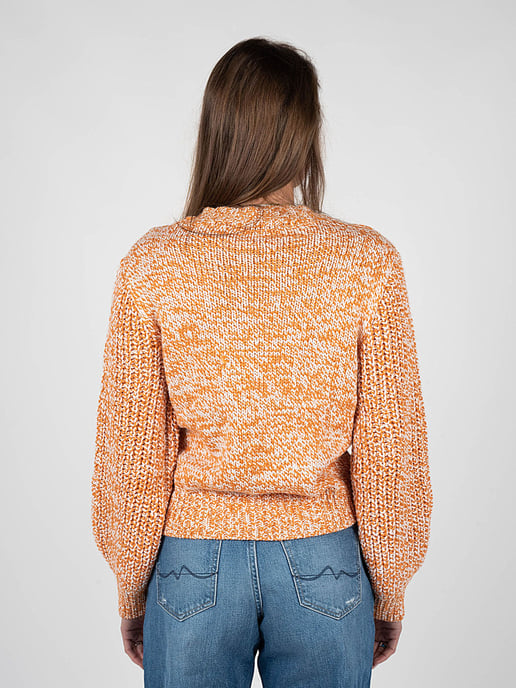 Silvian Heach Pullover Damen orange - Image 4