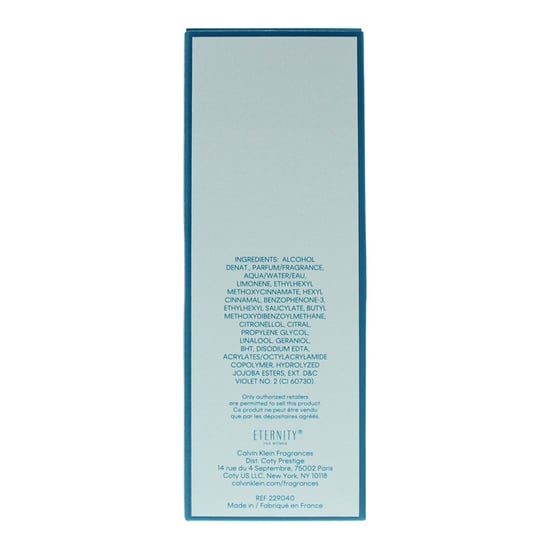 Calvin Klein Eternity Air For Women Eau de Parfum 100ml Spray