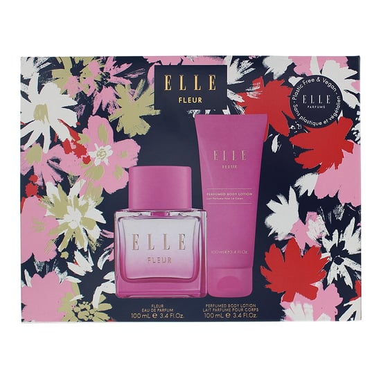 Elle Fleur Eau De Parfum 100ml + Body Lotion 100ml Gift Set For Her
