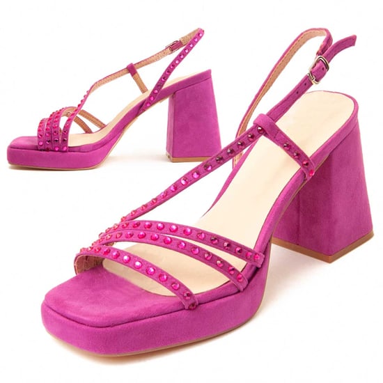 Montevita Absatzsandale Festsand2 in Fuchsia - Image 1