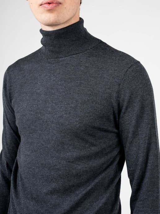 Xagon Man Pullover Basic Herren grau - Image 5