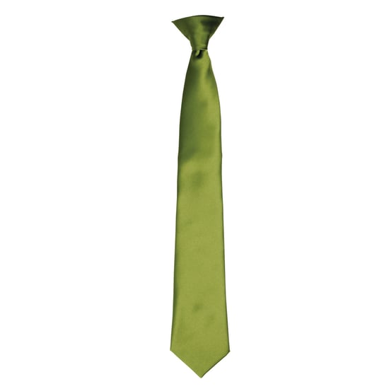 Premier Colours Herren Satin Clip Krawatte (Oasis Grün) - Image 1