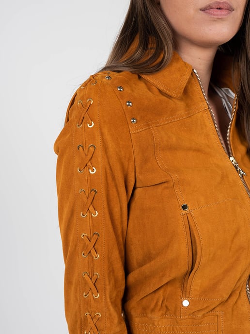 Patrizia Pepe Jacke Damen braun - Image 6