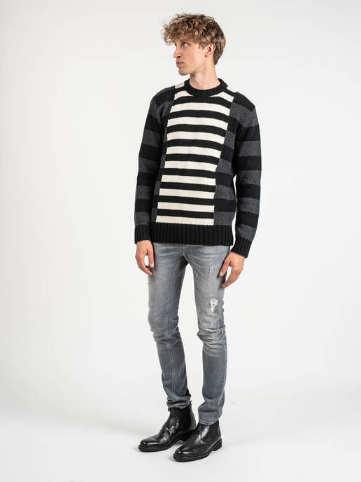 Les Hommes Pullover Herren schwarz - Image 5
