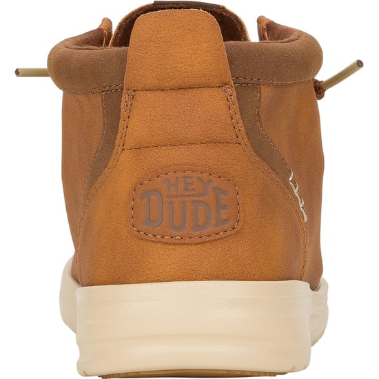 HEYDUDE Wally Mid GripR Classic Polyurethan Herrenstiefel Cognac/Braun - Image 2