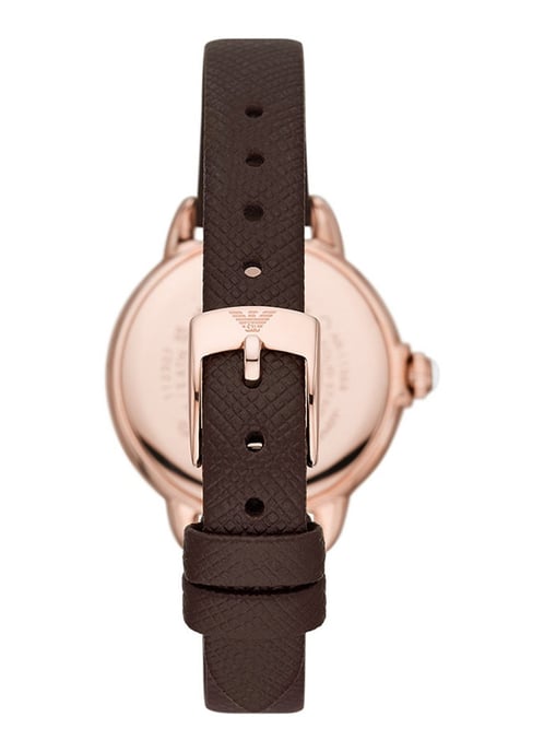 Emporio Armani Mia Damenarmbanduhr Braun AR11568 - Image 3
