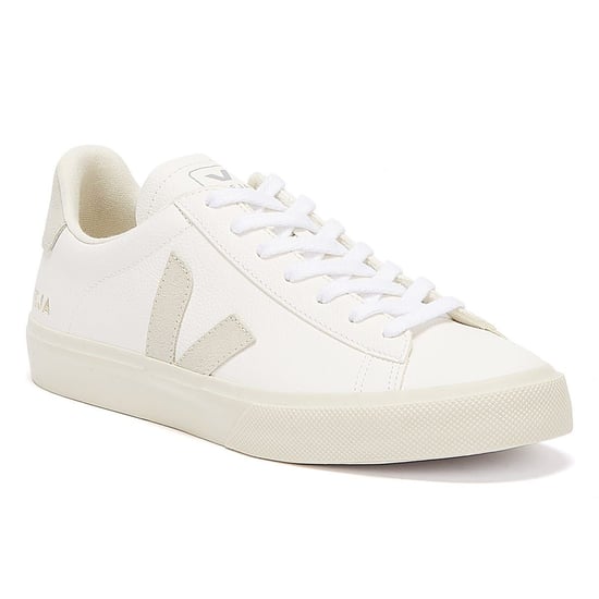 Veja Campo Womens Turnschuhe - (Weiß / Grau) - Image 2