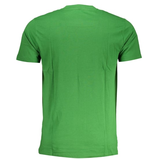 Cavalli Class Fetziges Schwarzes Logo Grünes T-Shirt - Image 2