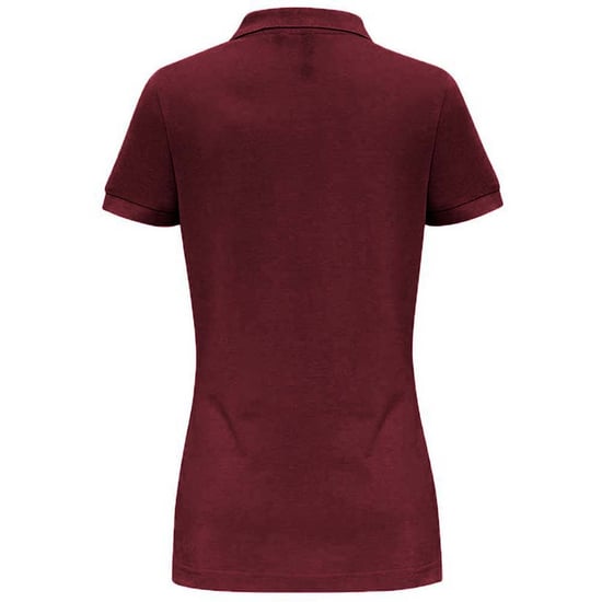 Asquith & Fox - Unifarbenes Poloshirt - Damen (Bordeaux) - Image 2