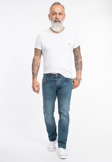 Rock Creek Jeans Straight Leg Blau - Image 4