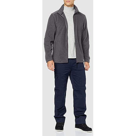 Regatta Mens Thor 300 Full Zip Fleece Jacket (Seal Grey)