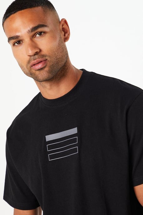 Burton Mens Black Cotton T Shirt Crew Neck Short Sleeve Versatile Casual
