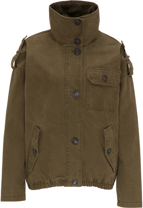 Dreimaster leichte Jacke Damen wüstengrün - Image 1