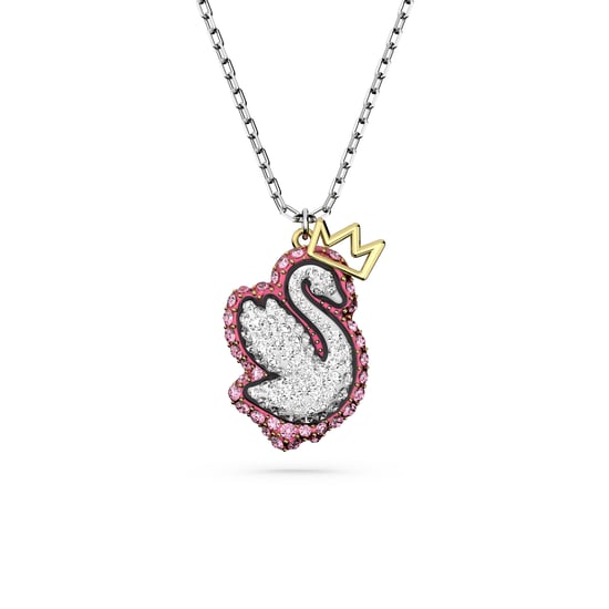 Swarovski 'Pop Swan' Damen Anhänger aus nicht edelmetall - Silber 5649200 - Image 1