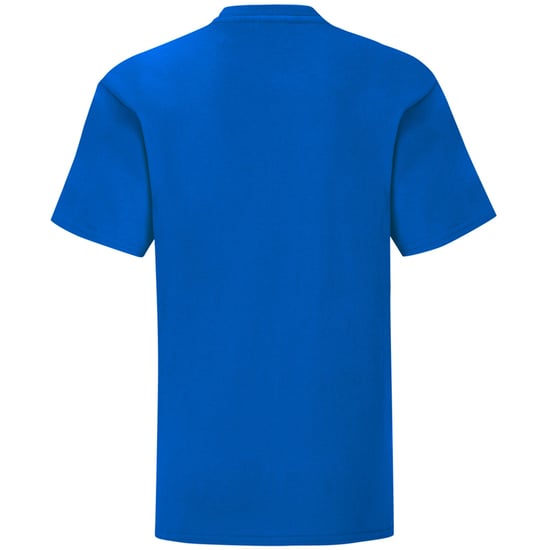 Fruit Of The Loom - T-shirt manches courtes ICONIC - Unisexe (Bleu roi) - Image 2