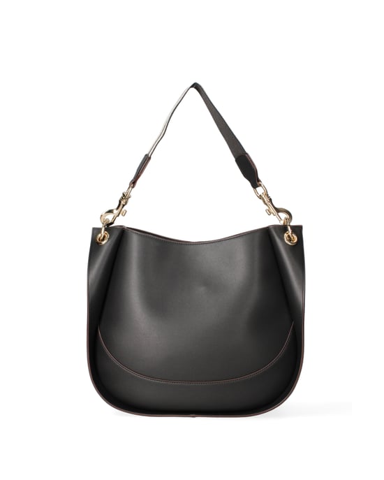Viola Castellani Schultertasche BLACK - Image 4