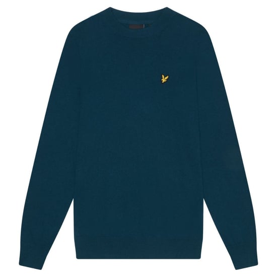 Lyle & Scott Apres-Pullover mit Rundhalsausschnitt in Marineblau - Image 1