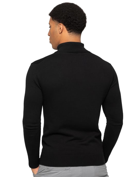Enzo Milano | Herren Half Zip Strickpullover - Image 3