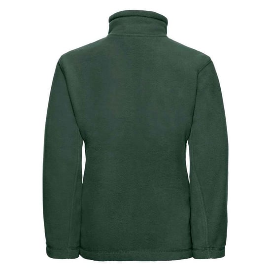 Russell - Fleecejacke Durchgehender Reißverschluss für Kinder - Für Außen (Flaschengrün) - Image 2