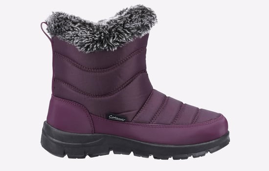 Cotswold Longleat Lila Gummistiefel - Image 1