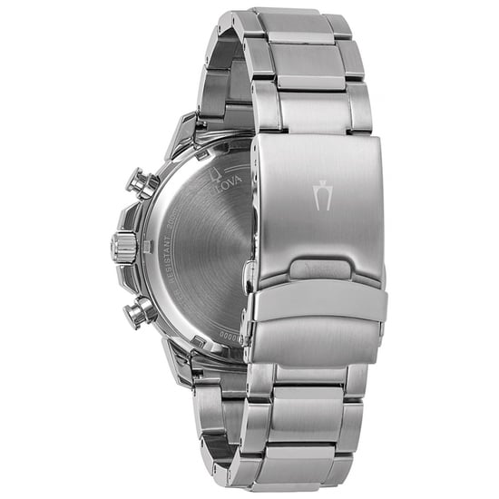 Bulova Marine Star Herrenuhr Silber 96B272 - Image 2