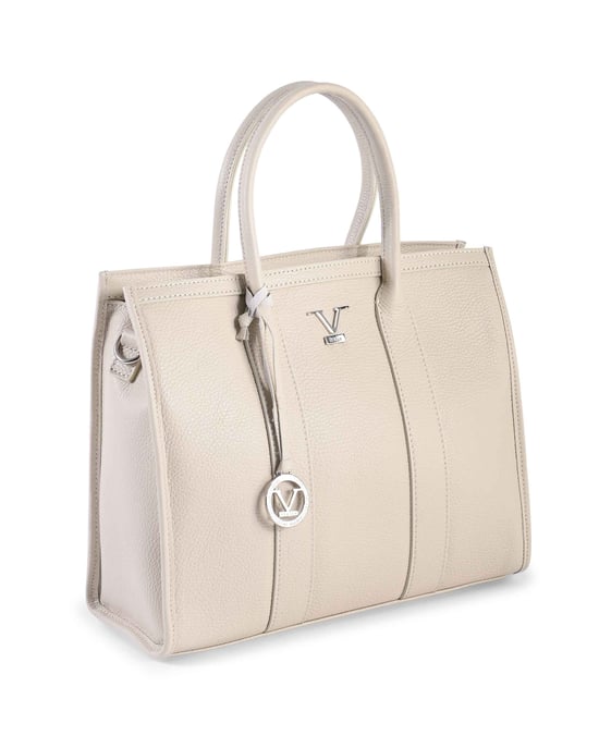 Sac à main pour femme V Italia CA1030 Dollaro Beige - Image 3