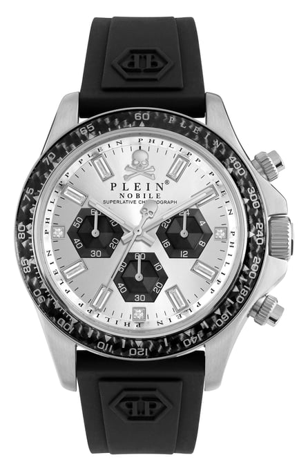Philipp Plein Nobile Racing Schwarz Herren Armbanduhr PWVAA0523 - Image 1