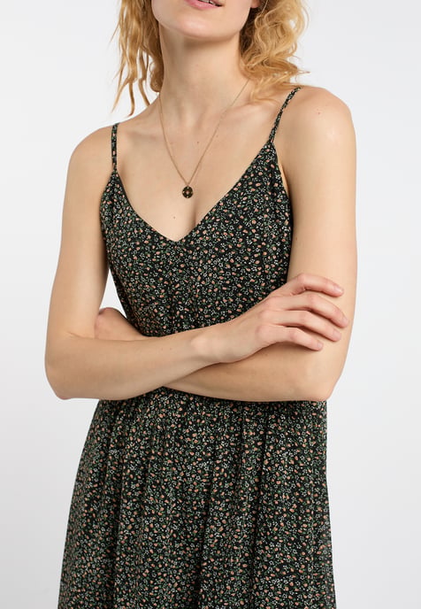 Dreimaster Kleid Damen Schwarz Mehrfarbig - Image 5