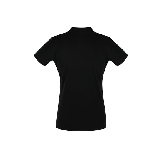 SOLS Womens/Ladies Perfect Pique Short Sleeve Polo Shirt (Schwarz) - Image 2