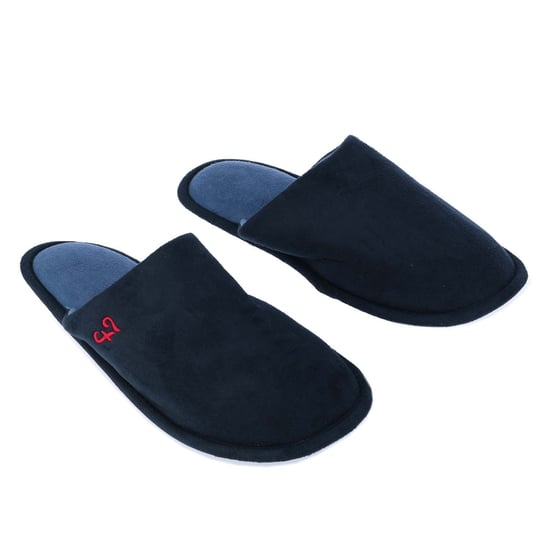 Chaussons Hydraulic Farah Pour Homme en Bleu Marine Chiné - Image 2