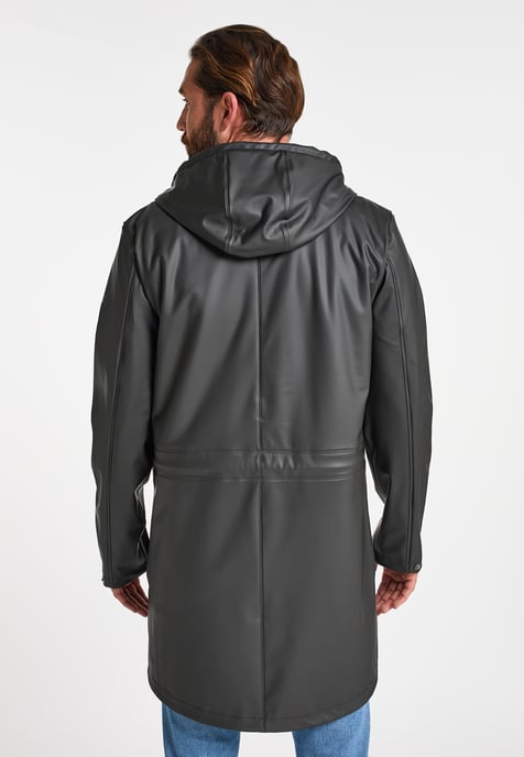 ICEBOUND Regenmantel Herren Schwarz - Image 3