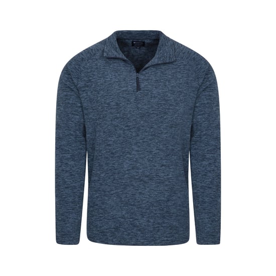 Mountain Warehouse Herren Snowdon II Fleece-Oberteil (Marine) - Image 2