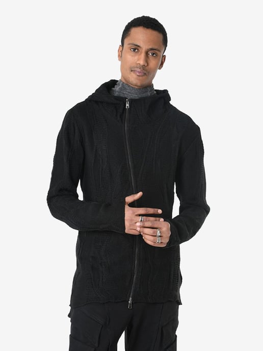 La Haine Inside Us Pullover Full Zip Herren schwarz - Image 3