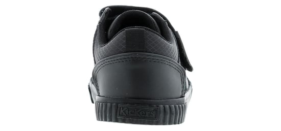 Kickers Younger Boys Schuhe Tovni Twin Flex Infant Leder Touch Fasten Schwarz - Image 4