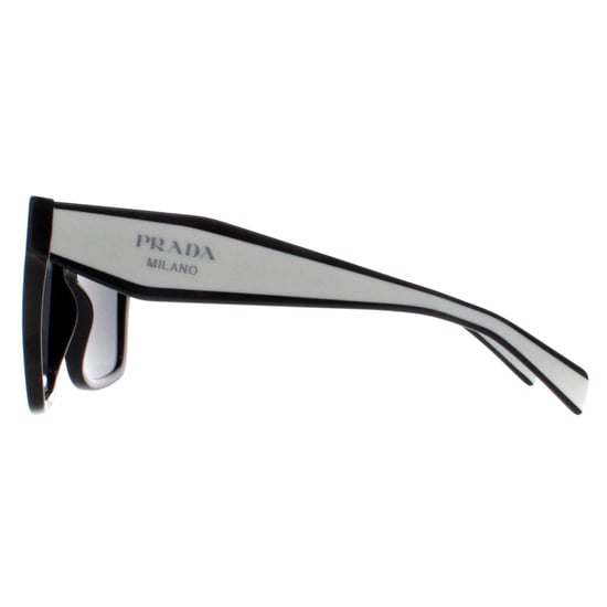 Prada Square Womens Black Dark Grey PR24ZS