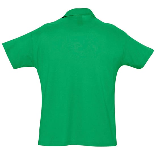 SOLS Herren Sommer II Pique Kurzarm-Poloshirt (Kelly Green) - Image 2