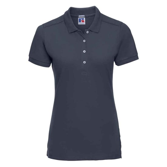 Russell - Poloshirt Stretch für Damen (Dunkelblau) - Image 1